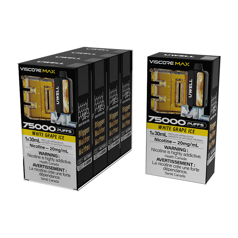 Viscore MAX disposable-White Grape-[FED](4PCS/CTN)